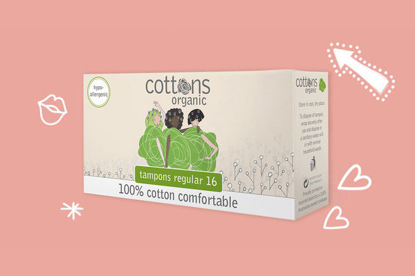 Cottons Organic Tampons - Regular