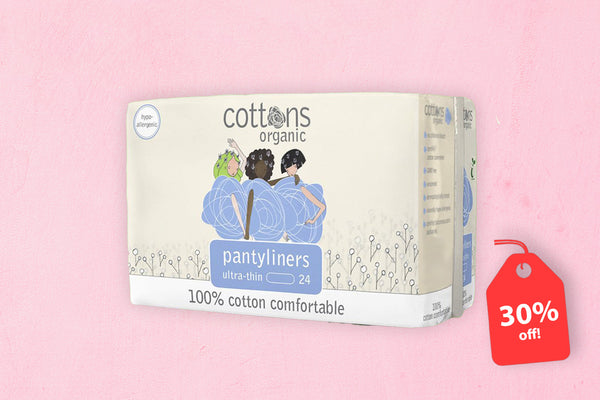 Cottons Organic Pantyliners