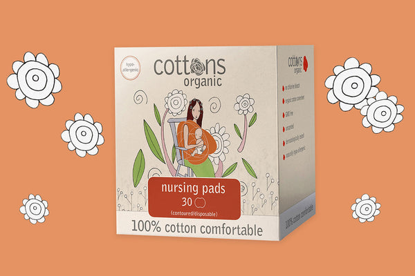 Cottons Organic Nursing Pads