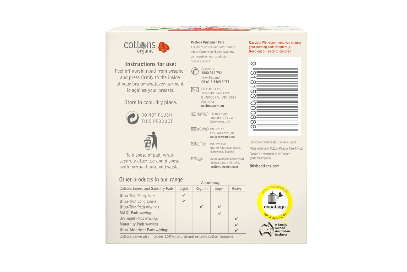 Cottons Organic Maternity Range