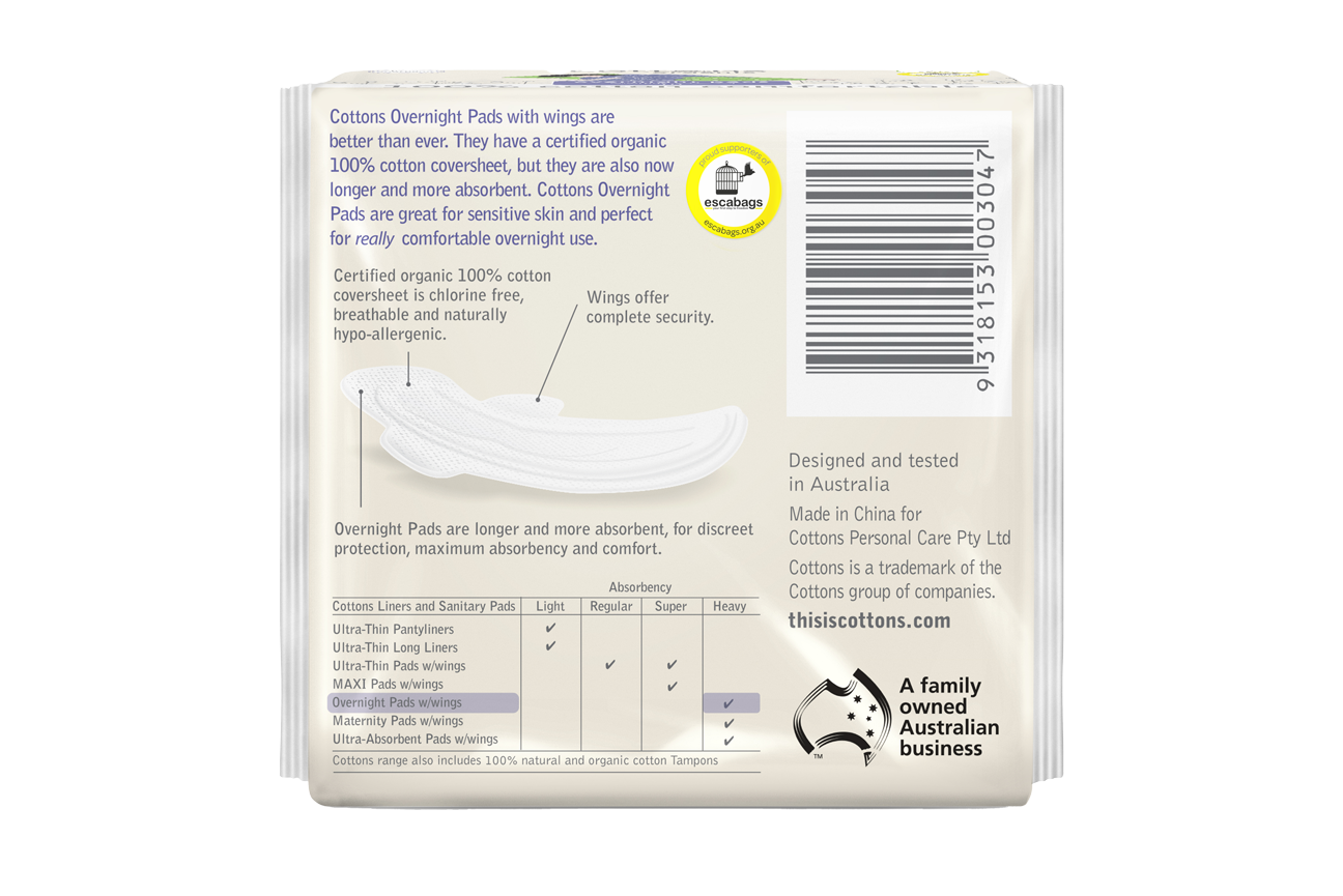 Cottons Organic Pads