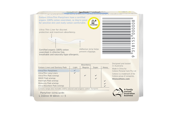 Cottons Organic Liners