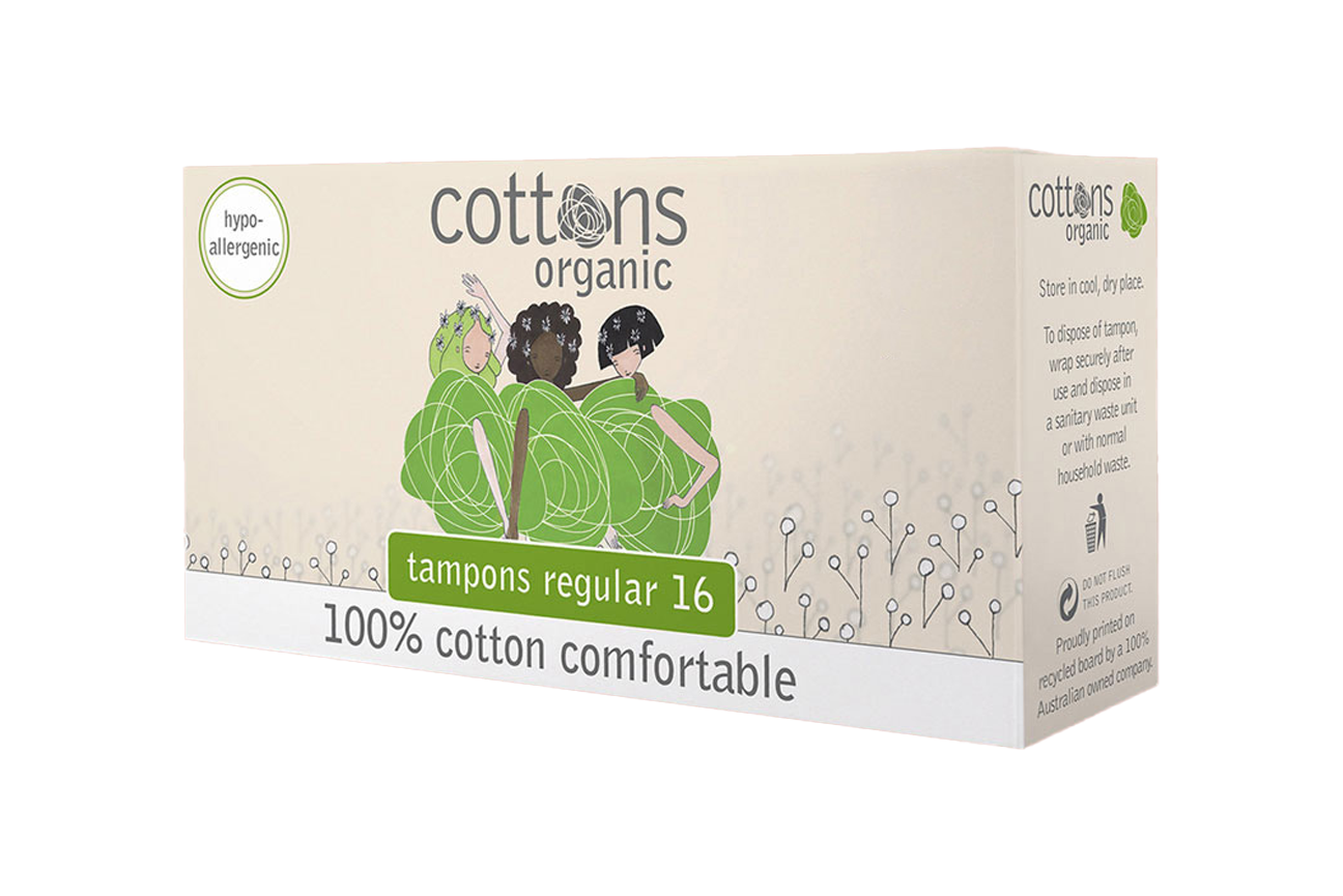Cottons Organic Tampons