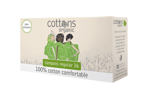 Cottons Organic Tampons