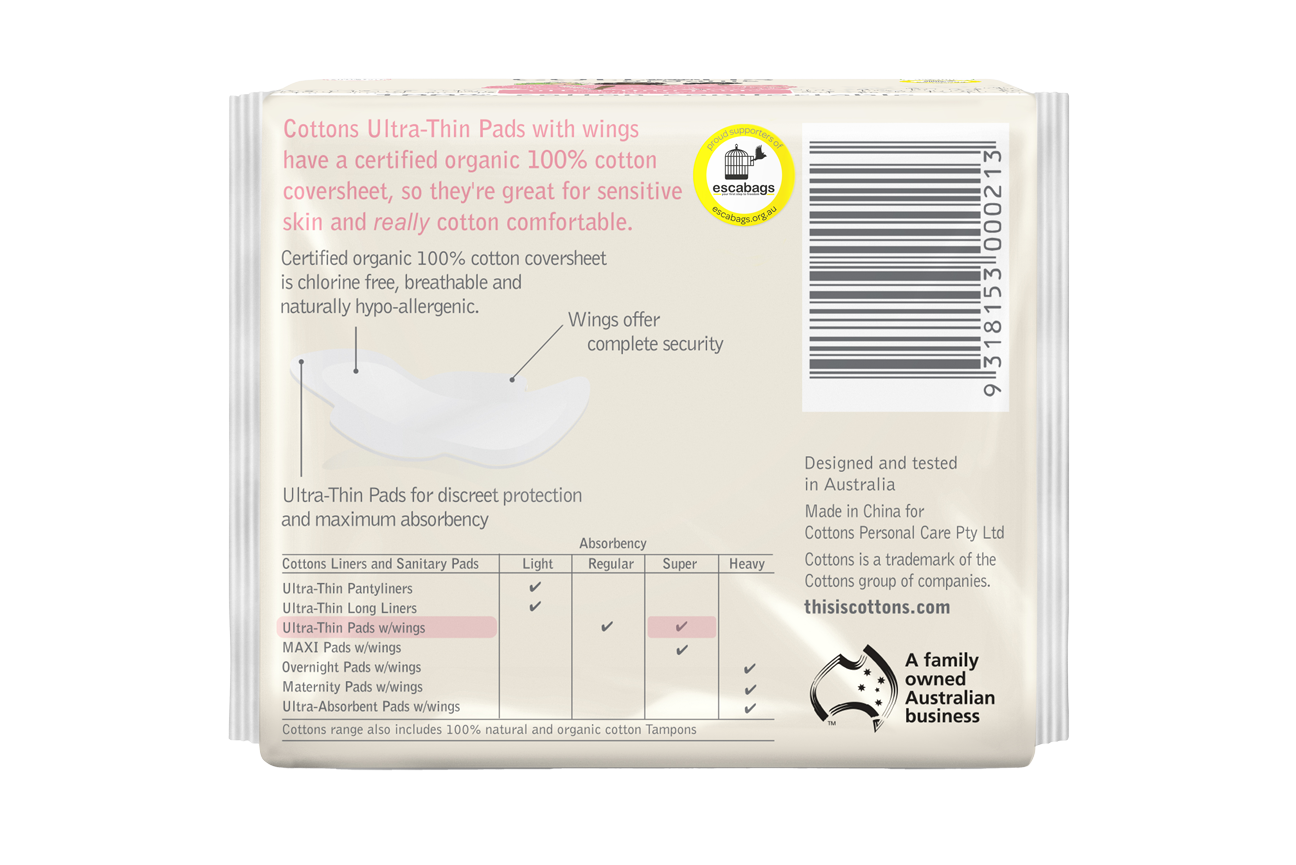 Cottons Organic Pads