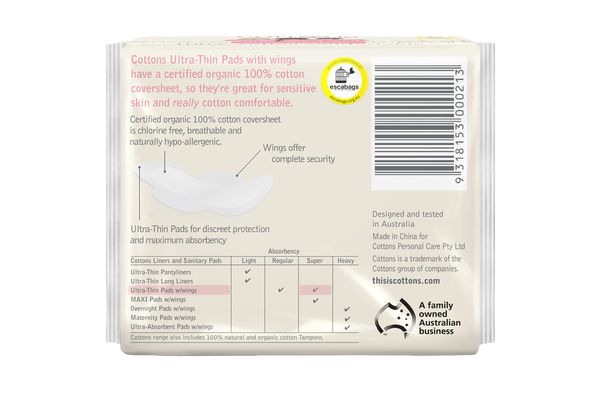 Cottons Organic Pads