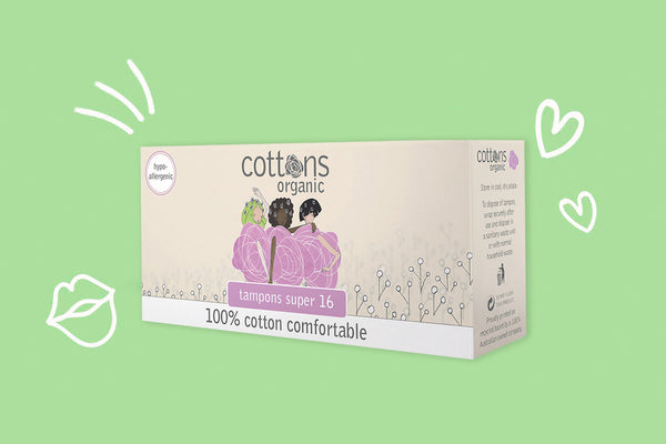 Cottons Organic Tampons - Super